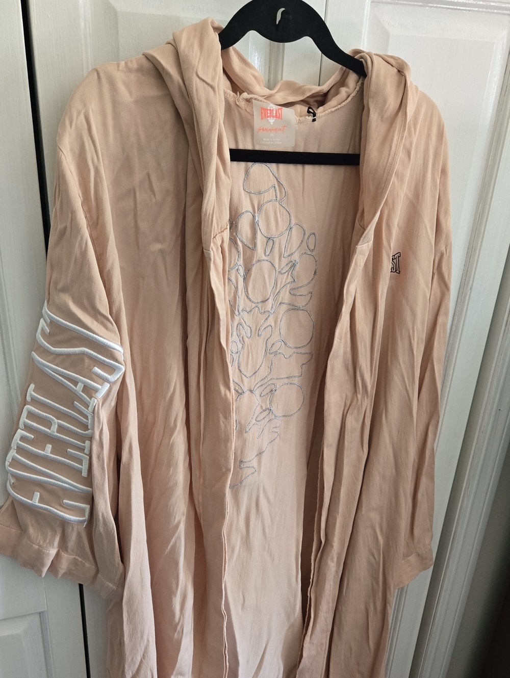 Free People Movement Everlast Light Pink Hooded Robe